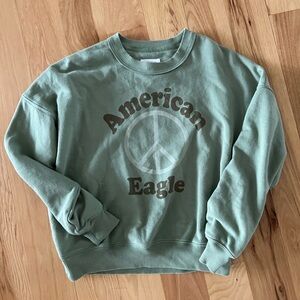American Eagle Olive Green Top
